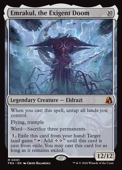 Emrakul, the Exigent Doom card image