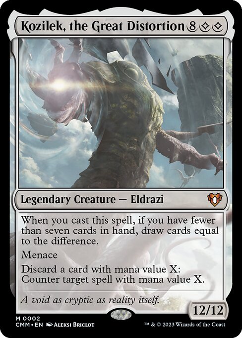 Kozilek, the Great Distortion card image