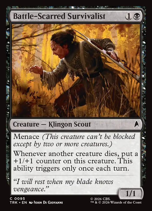 Battle-Scarred Survivalist card image