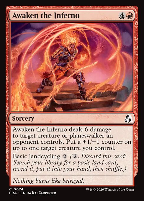 Awaken the Inferno card image