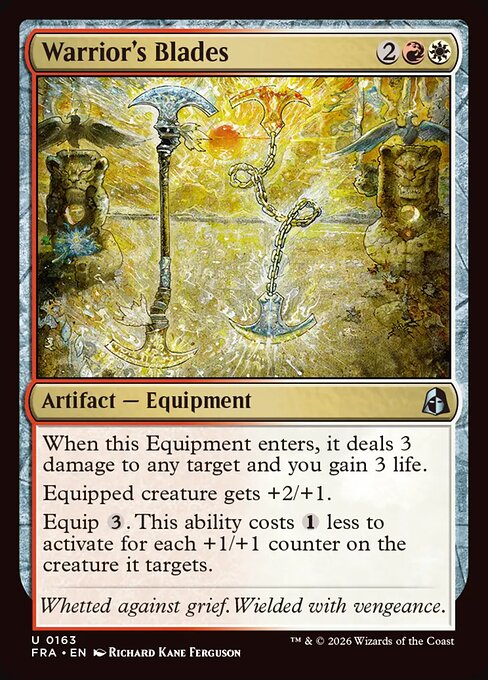 Warrior's Blades card image