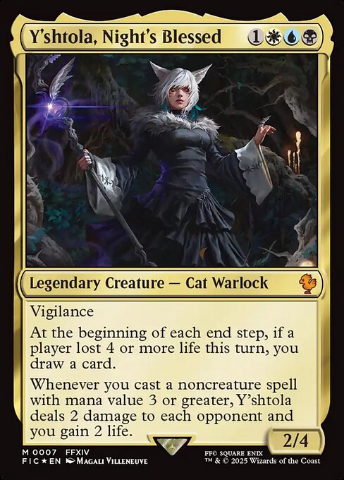 Y'shtola, Night's Blessed card image