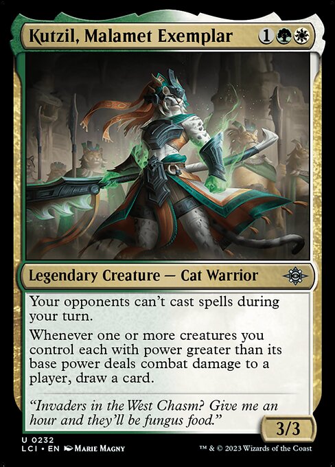 Kutzil, Malamet Exemplar card image