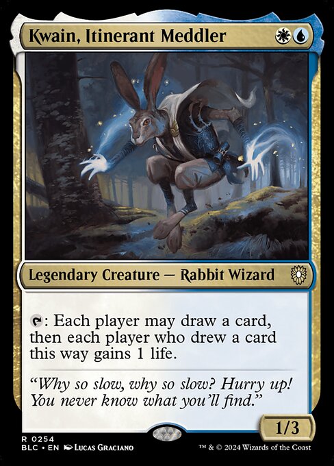 Kwain, Itinerant Meddler card image