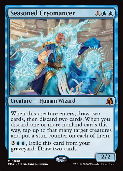 Seasoned Cryomancer card image
