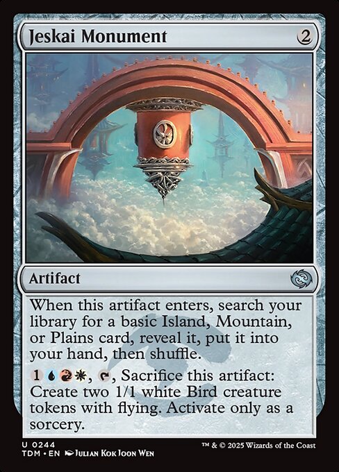 Jeskai Monument card image