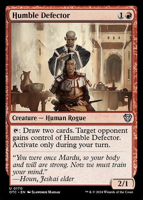 Humble Defector card image