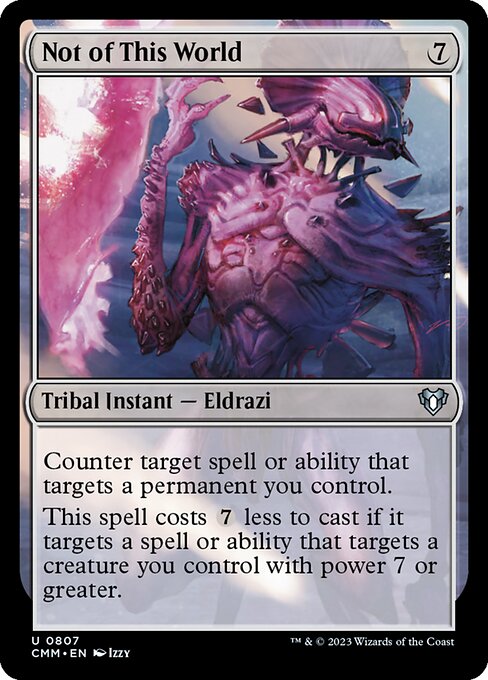 Not of This World card image