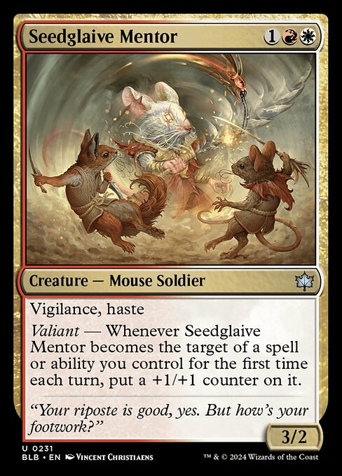 Seedglaive Mentor card image