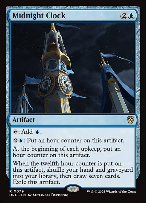 Midnight Clock card image
