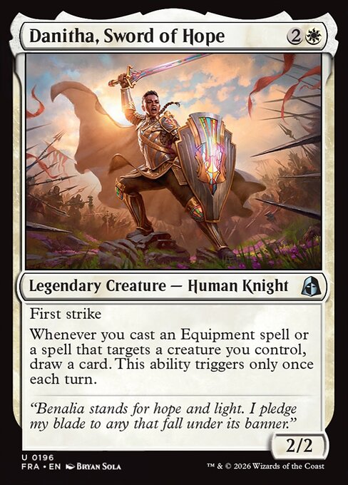 Danitha, Sword of Hope card image