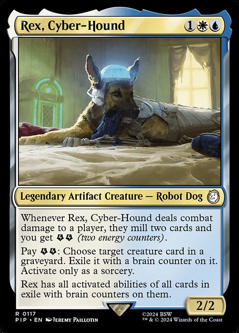 Rex, Cyber-Hound card image
