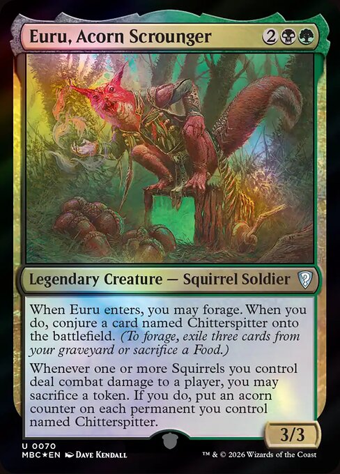 Euru, Acorn Scrounger card image