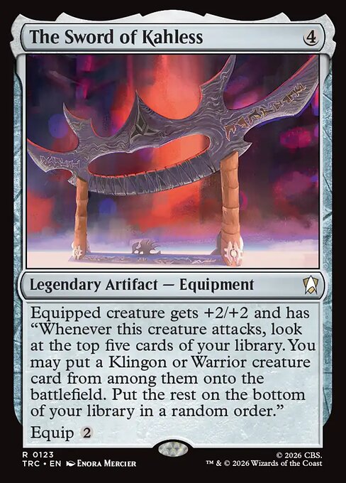 The Sword of Kahless card image