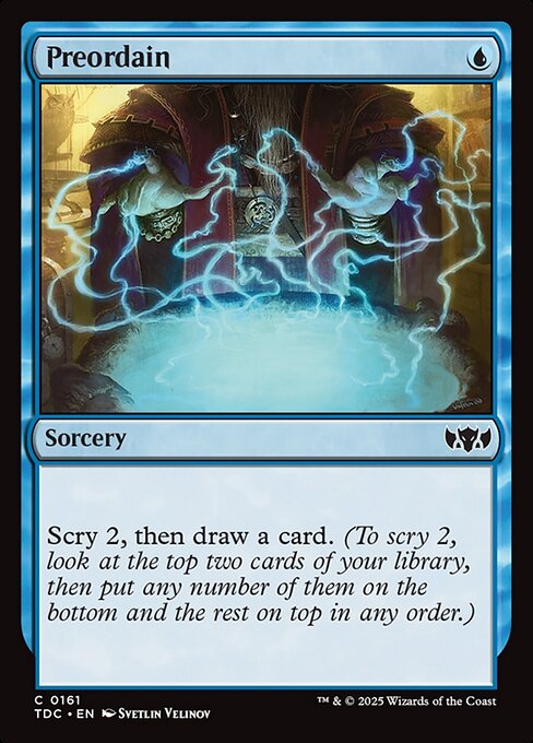 Preordain card image