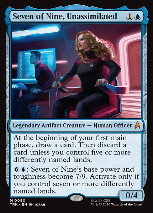 Seven of Nine, Unassimilated card image