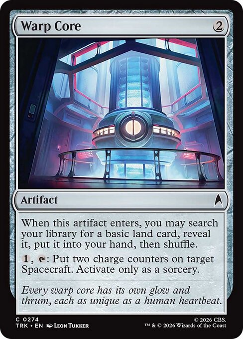 Warp Core card image