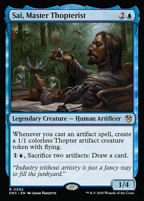 Sai, Master Thopterist card image