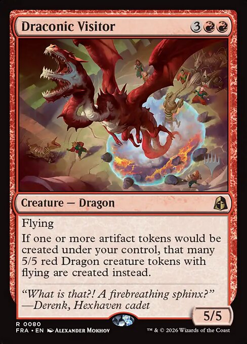Draconic Visitor card image