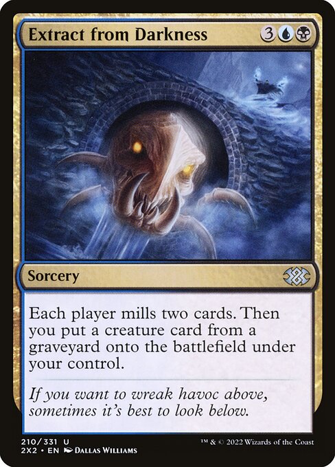 Extract from Darkness card image
