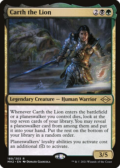 Carth the Lion card image