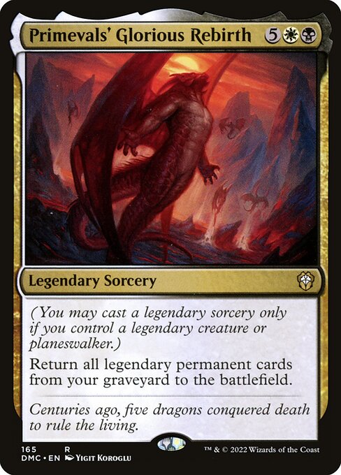 Primevals' Glorious Rebirth card image