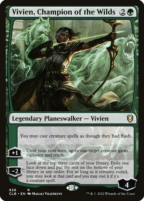 Vivien, Champion of the Wilds card image