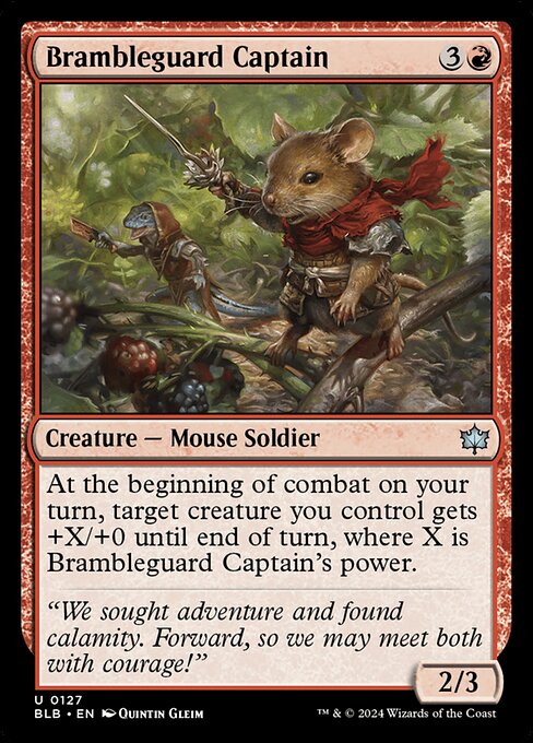 Brambleguard Captain card image