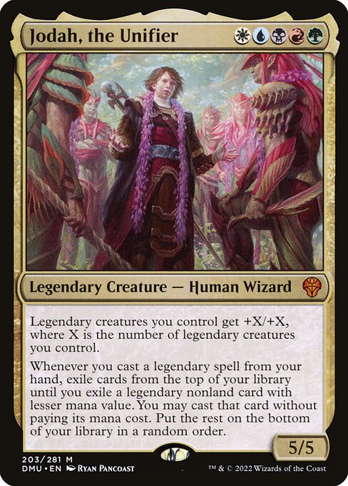 Jodah, the Unifier card image