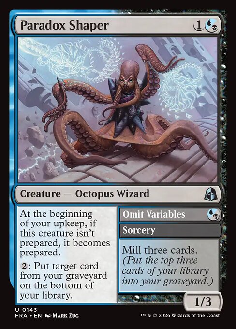 Paradox Shaper // Omit Variables card image