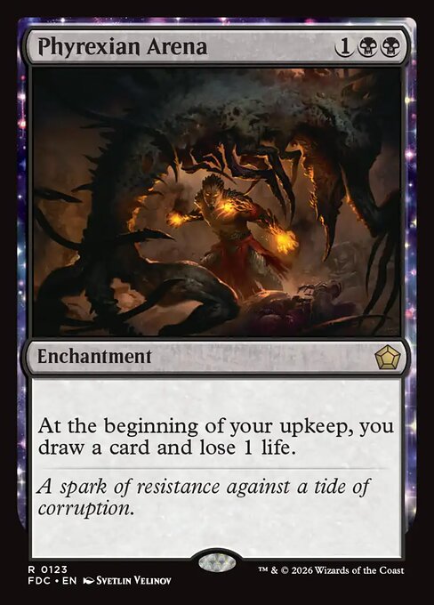 Phyrexian Arena card image