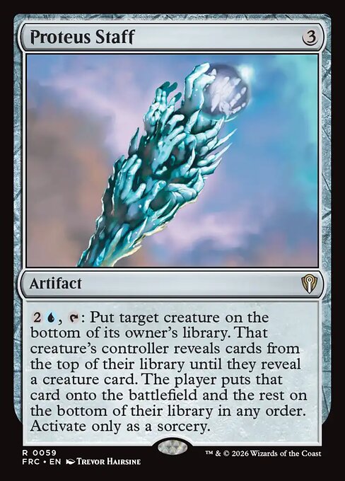 Proteus Staff card image