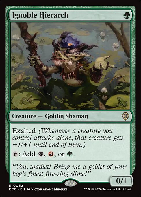 Ignoble Hierarch card image