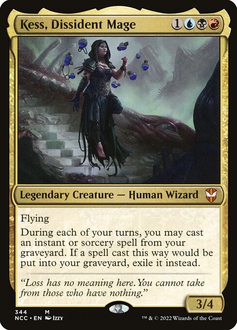 Kess, Dissident Mage card image