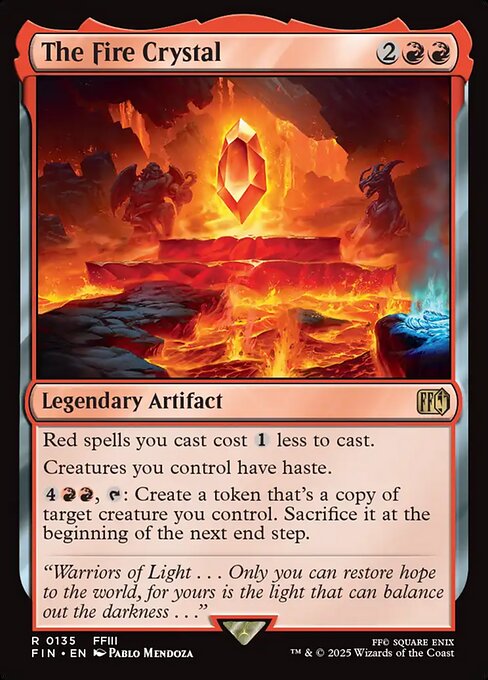 The Fire Crystal card image