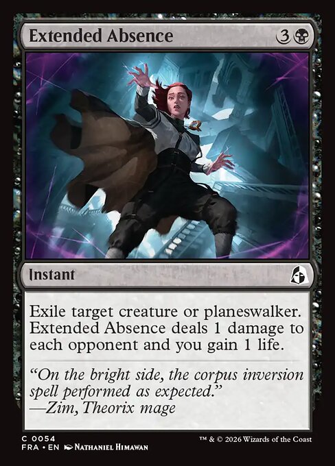 Extended Absence card image