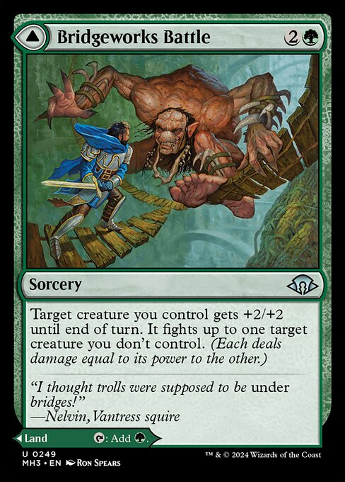 Bridgeworks Battle // Tanglespan Bridgeworks card image