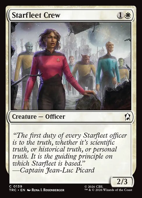 Starfleet Crew card image
