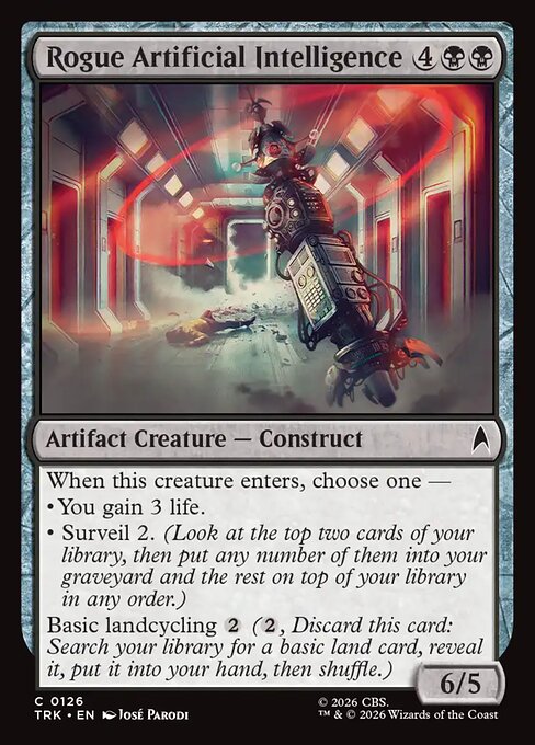 Rogue Artificial Intelligence card image