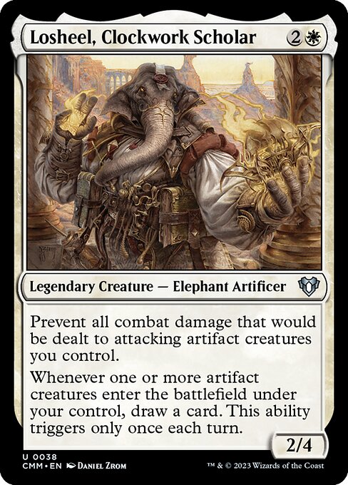 Losheel, Clockwork Scholar card image