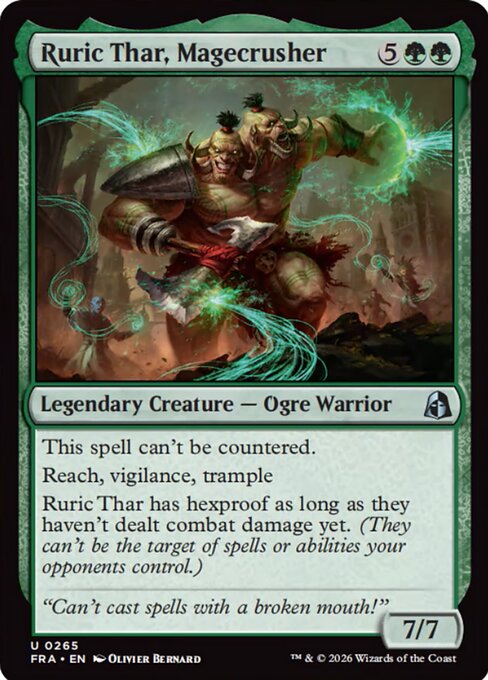 Ruric Thar, Magecrusher card image