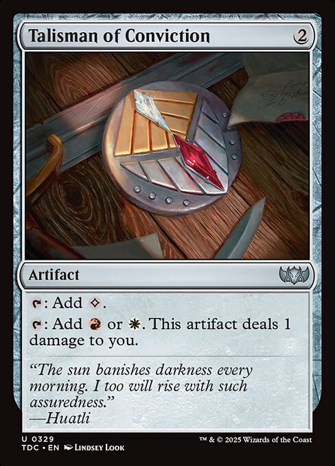 Talisman of Conviction card image