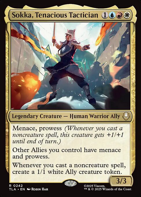 Sokka, Tenacious Tactician card image
