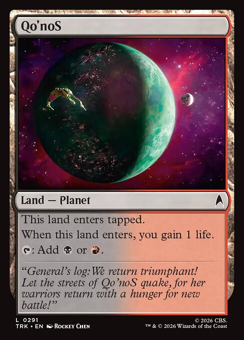 Qo'noS card image