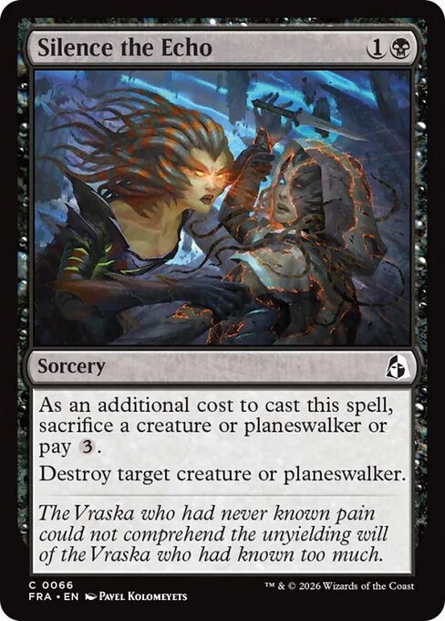 Silence the Echo card image