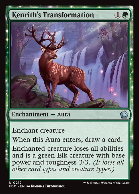 Kenrith's Transformation card image