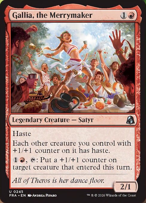 Gallia, the Merrymaker card image