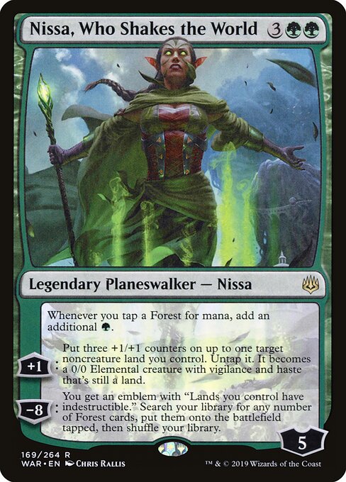 Nissa, Who Shakes the World card image