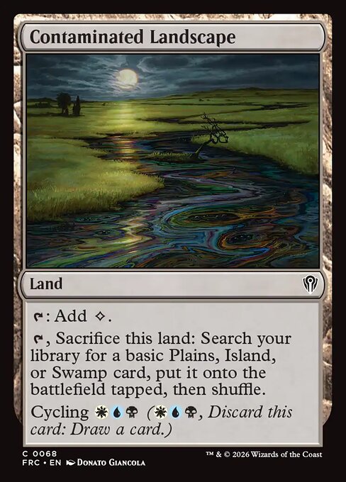 Contaminated Landscape card image