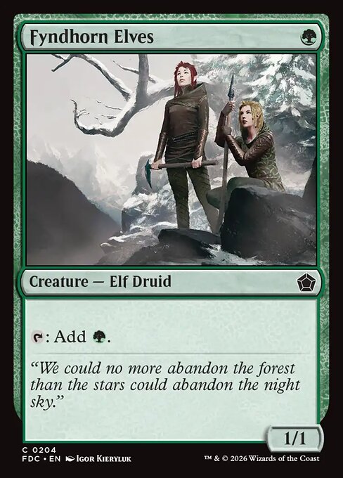 Fyndhorn Elves card image